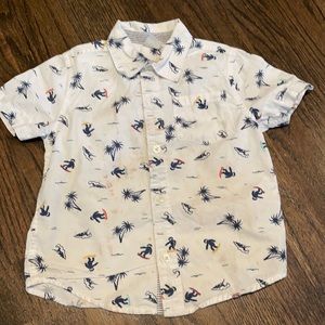Gymboree button up shirt 2T